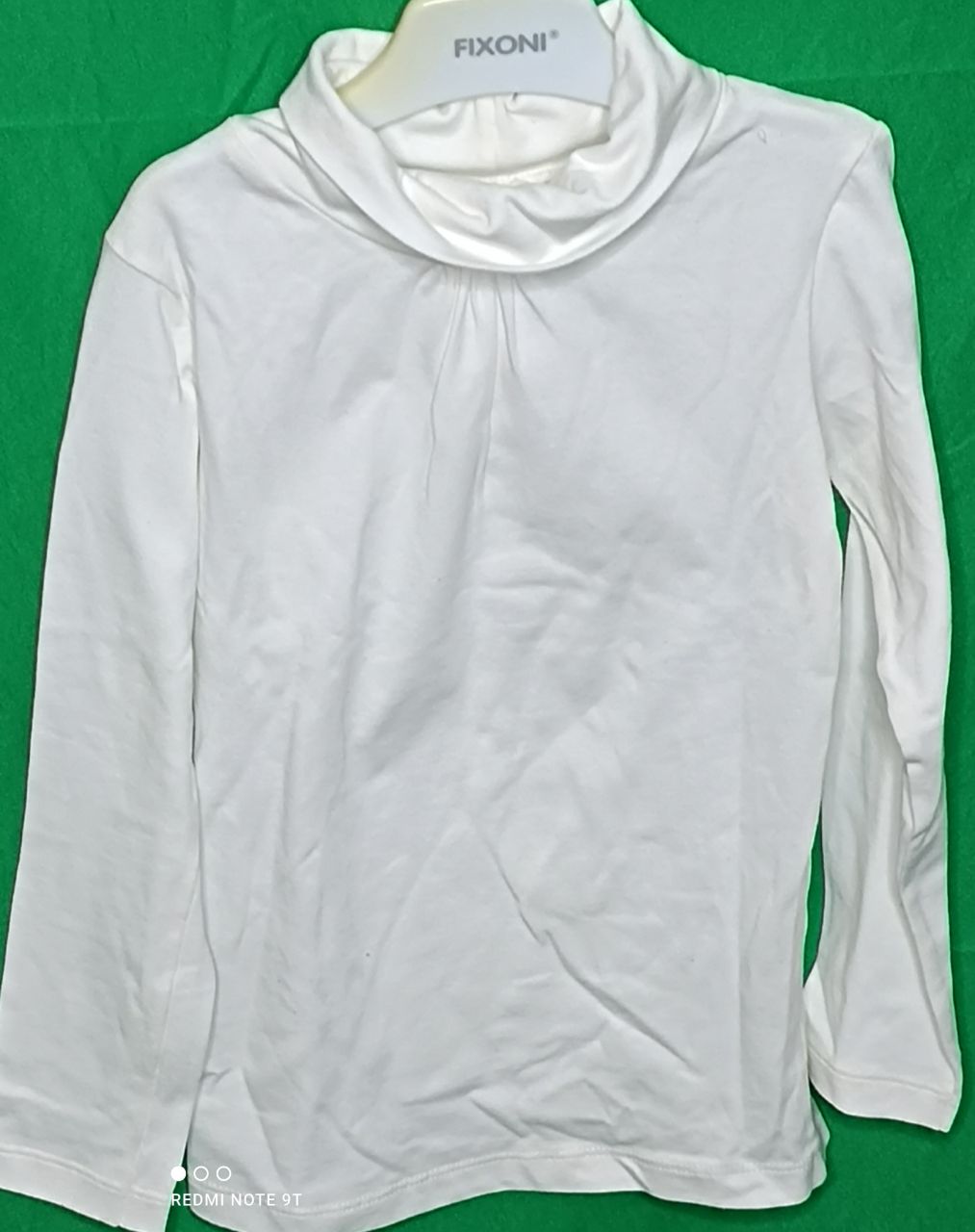 Stummer Longsleeve offwhite Mädchen Rollkragen von Stummer