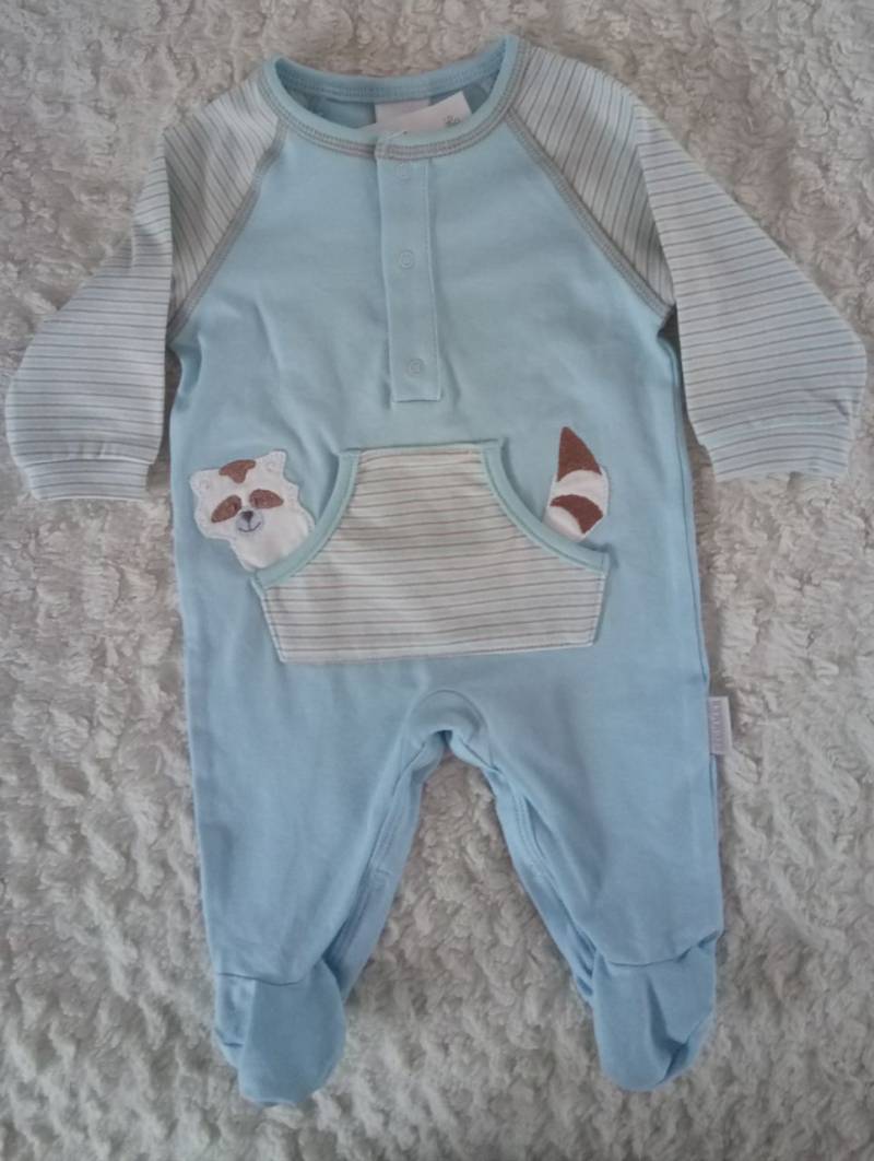 Stummer Overall Schlafanzug Waschbär von Stummer