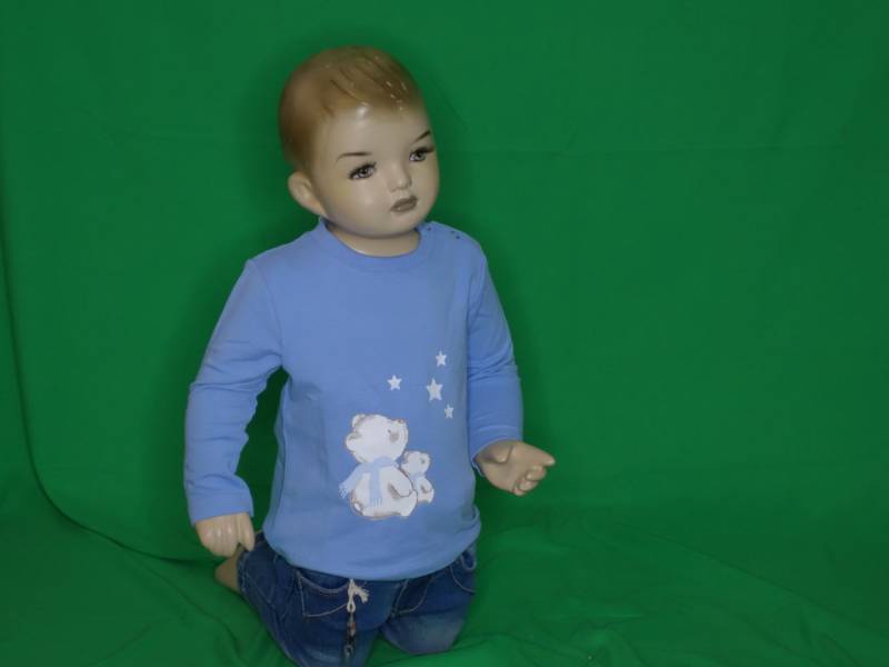 Stummer Pullover Sweater Junge hellblau von Stummer