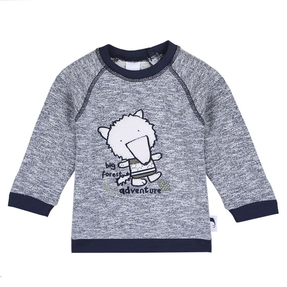 Stummer Sweater Pullover grau warm von Stummer