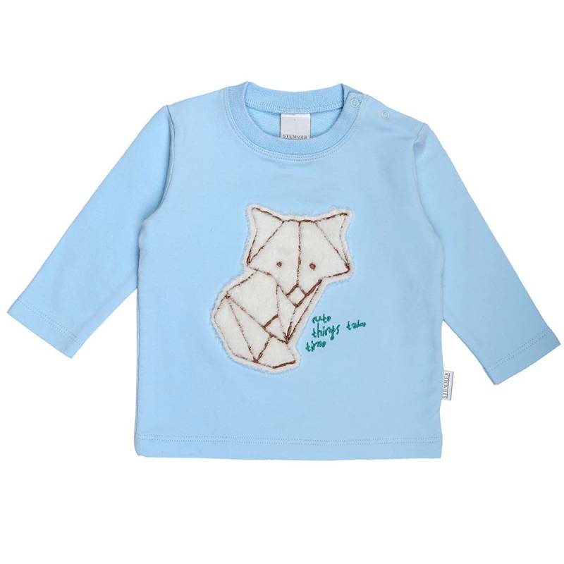 Stummer Sweatshirt hellblau von Stummer