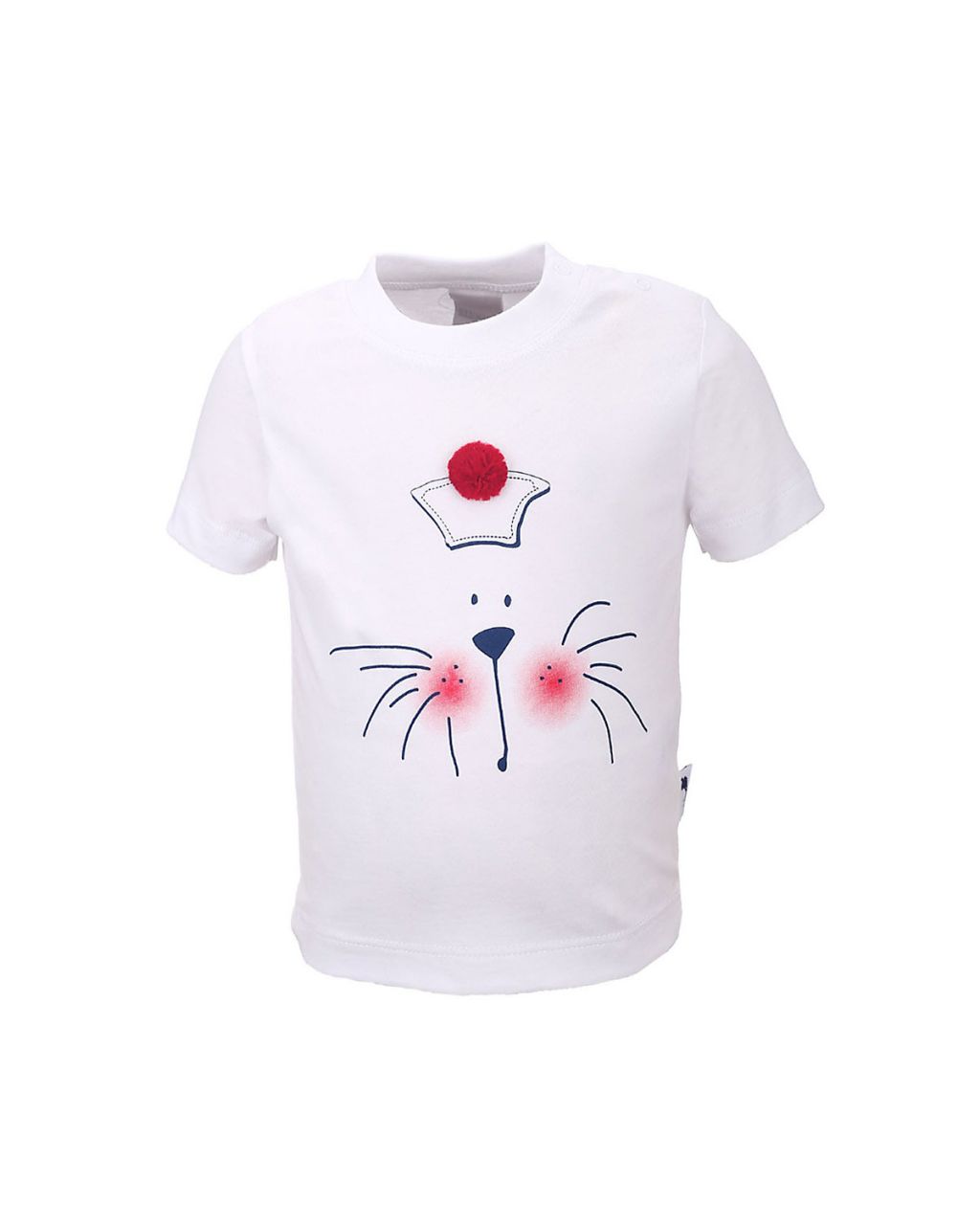 Stummer T-Shirt weiß von Stummer