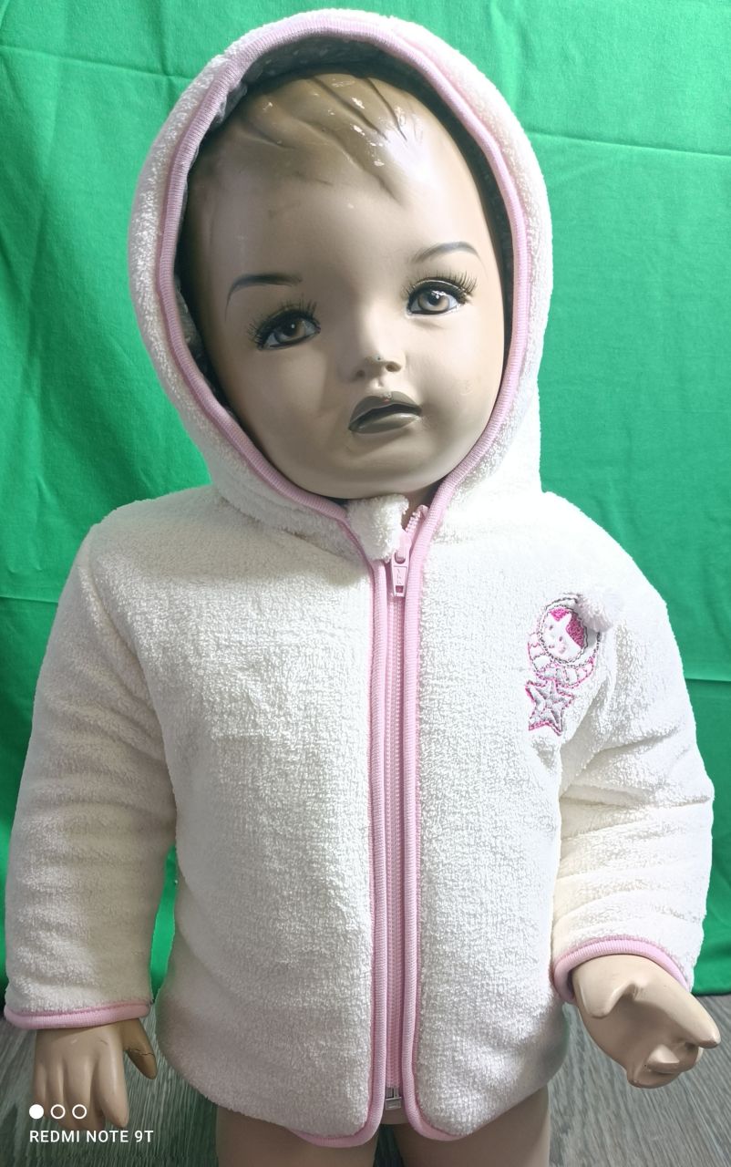 Stummer Winterjacke offwhite Mädchen kuschelig weich von Stummer