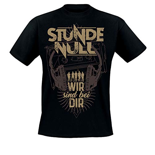 Stunde Null - Wir sind bei dir T-Shirt, Größe: L von Stunde Null