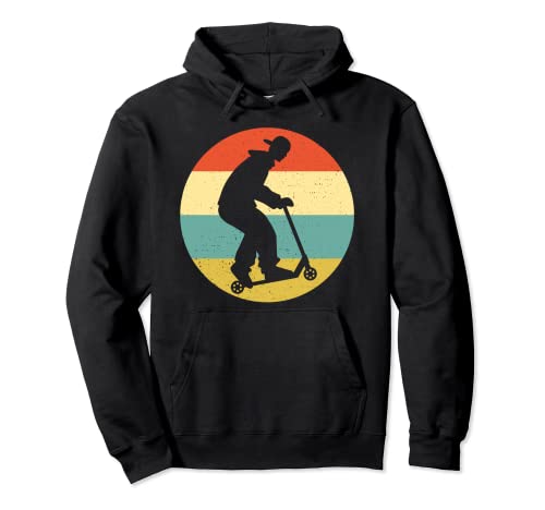 Scooter Stunt Roller für Kinder und Jungs Retro Pullover Hoodie von Stunt Scooter Kinder Roller Tretroller Zubehör