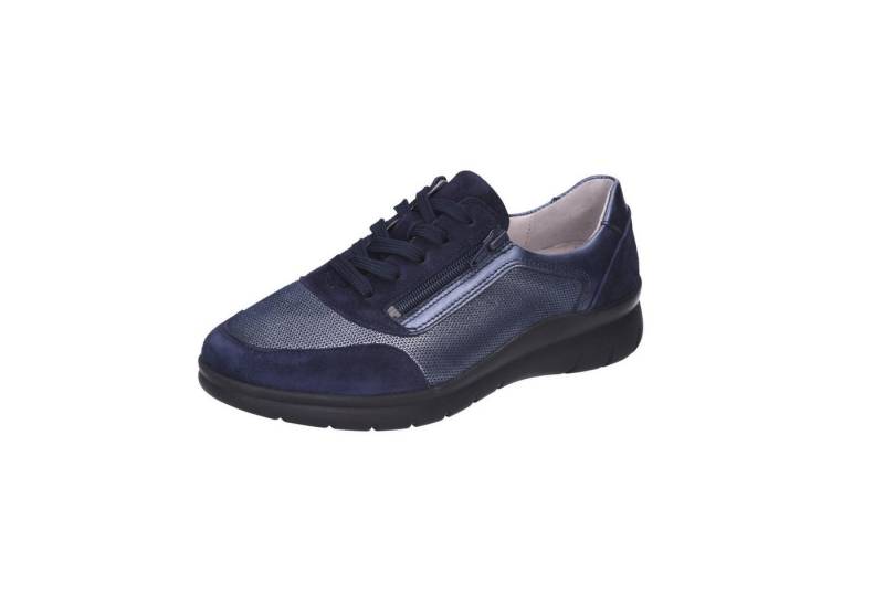 Stuppy Leni Samtziege/Strass Ocean Schnürschuh von Stuppy