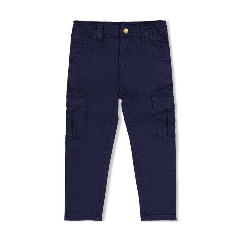 Cargohose Junge Waves and Whales Winterkollektion navy von Sturdy