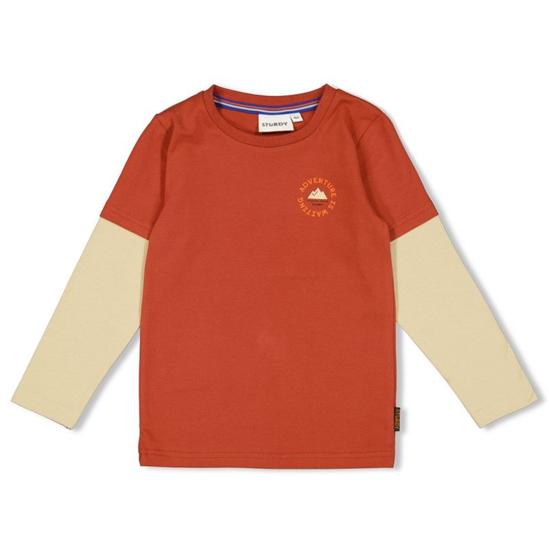 Longsleeve Junge Chasing Trails Rust Winter Sturdy von Sturdy