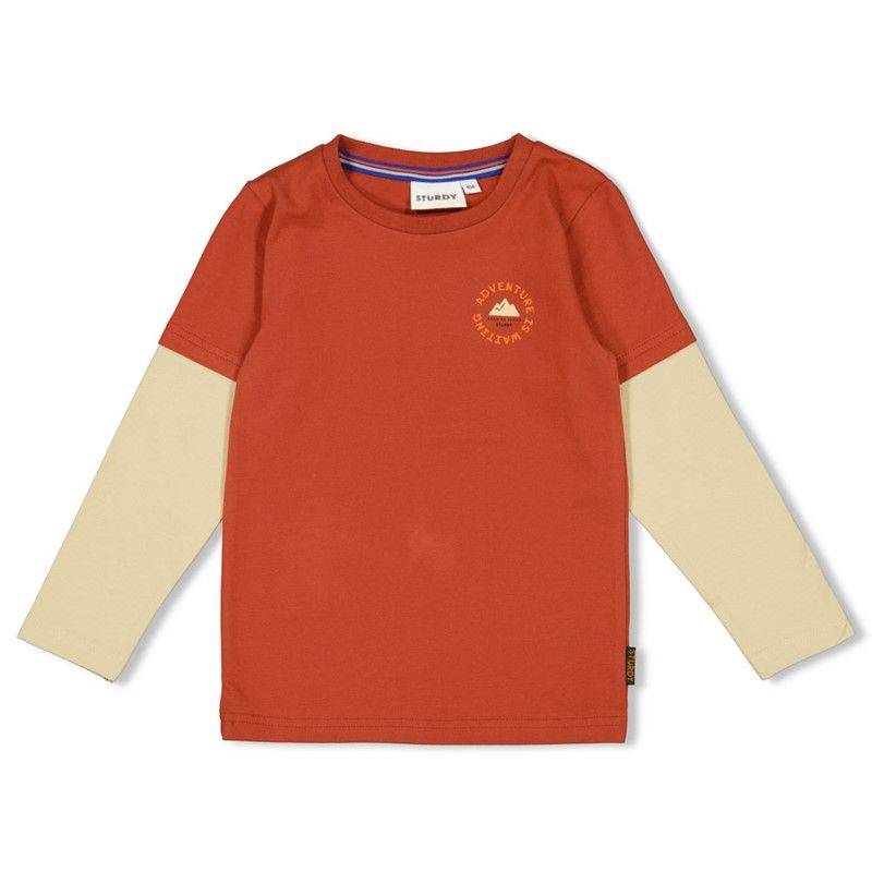 Longsleeve Junge Chasing Trails Rust Winter Sturdy von Sturdy