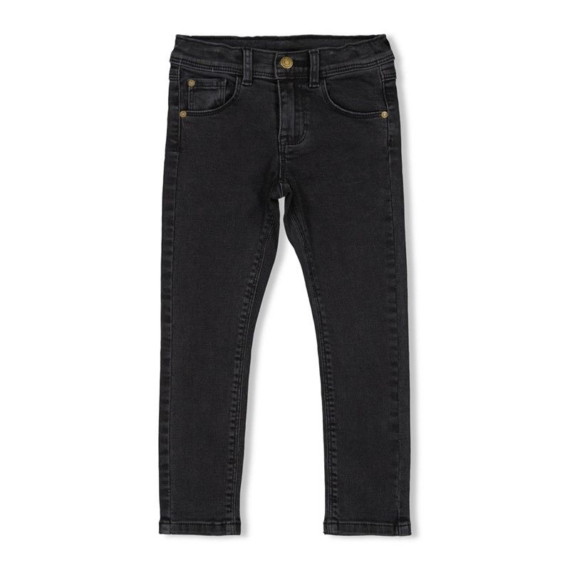Slim Fit Jeans Junge black denim Winter denims von Sturdy