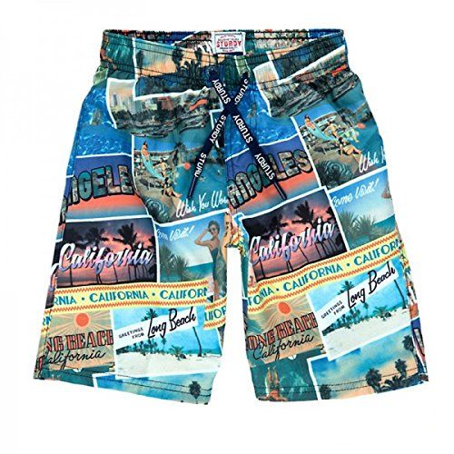 Sturdy Badehose Fotodruck California Junge von Sturdy
