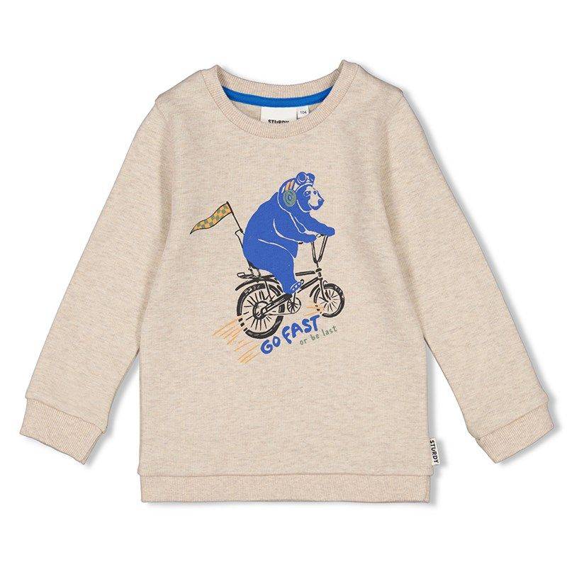 Sturdy Fun days Sweatshirt Junge sand melange Winter von Sturdy