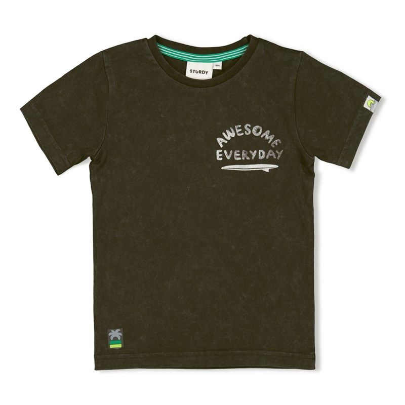Sturdy Gone surfing Junge T-Shirt anthracite von Sturdy