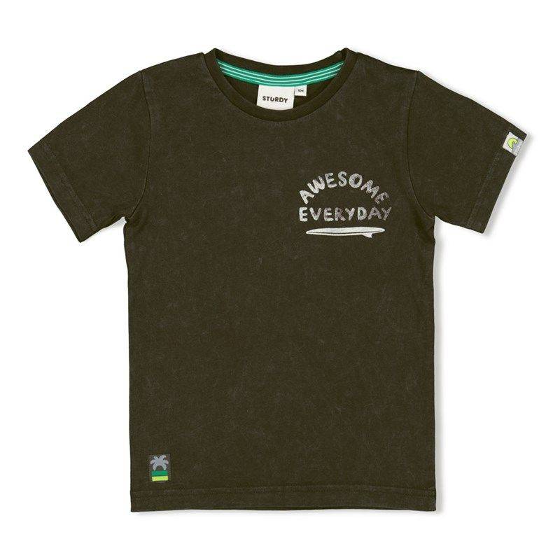 Sturdy Gone surfing Junge T-Shirt anthracite von Sturdy