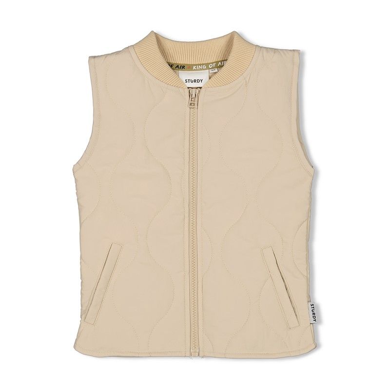 Sturdy Jump for you Steppweste Junge offwhite Winter von Sturdy