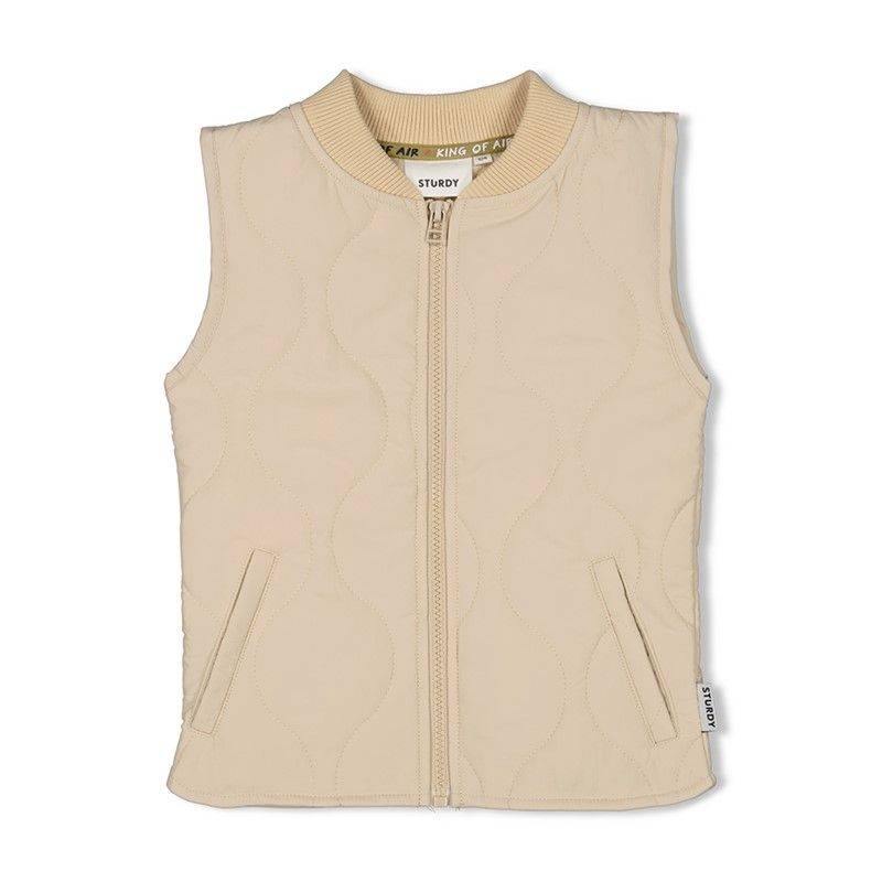 Sturdy Jump for you Steppweste Junge offwhite Winter von Sturdy