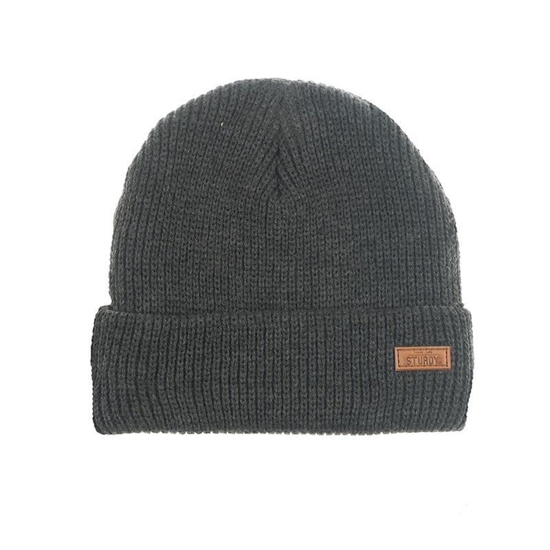 Sturdy Mütze Strickmütze Winter Junge anthracite 2 Größen von Sturdy