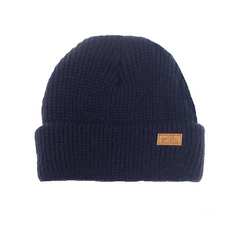 Sturdy Mütze Strickmütze Winter Junge navy 2 Größen von Sturdy