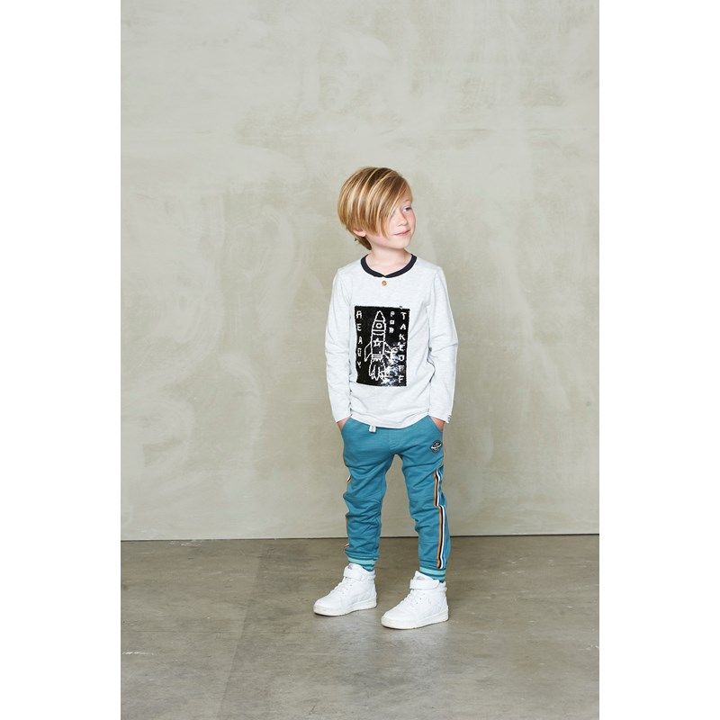 Sturdy Spacelab Longsleeve offwhite Wendepailetten Junge von Sturdy