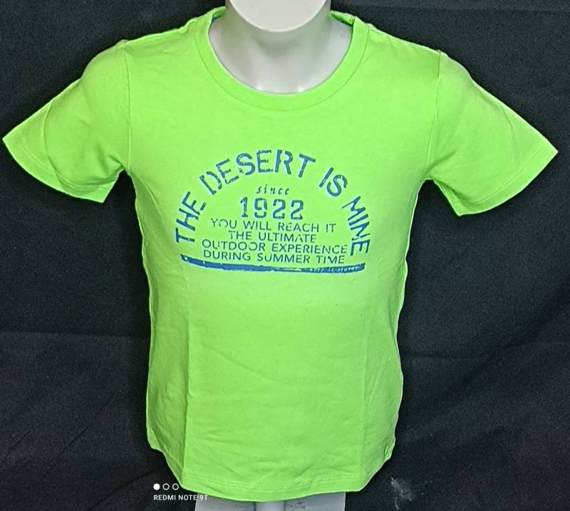 Sturdy T-Shirt Junge neon grün von Sturdy