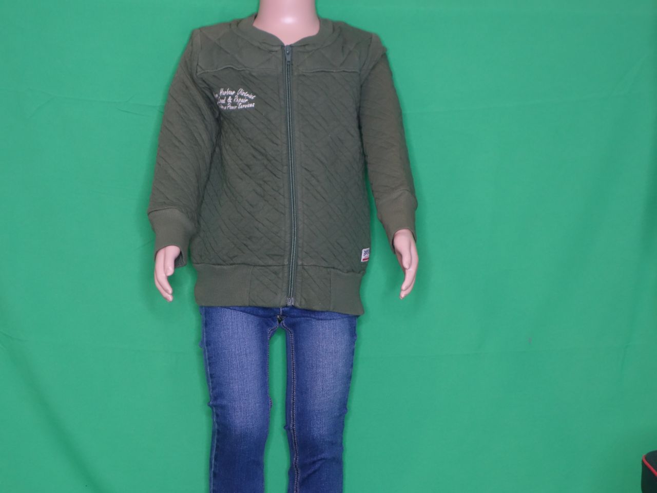 Sturdy Weste Jacke army gesteppt Winterjacke Junge von Sturdy