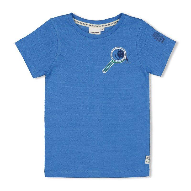 T-Shirt Junge blue / Sturdy / Explore Minds von Sturdy