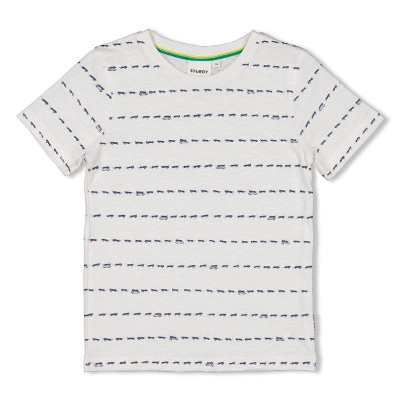 T-Shirt Junge white / Sturdy / Explore minds von Sturdy