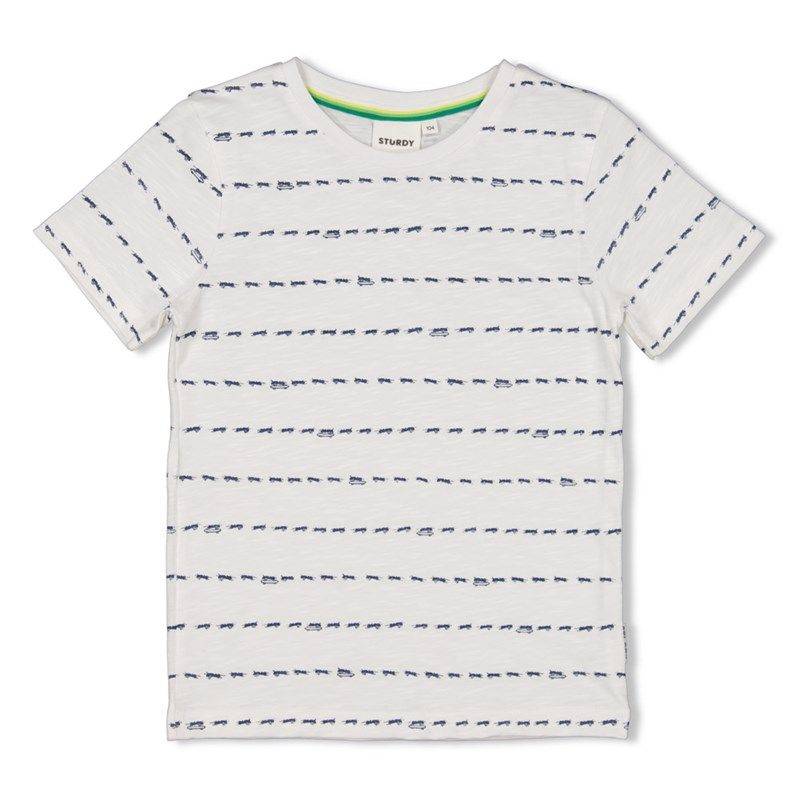 T-Shirt Junge white / Sturdy / Explore minds von Sturdy