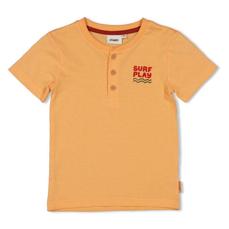 T-Shirt zum knöpfen Junge peach Junge / Sturdy / Happy Rio von Sturdy