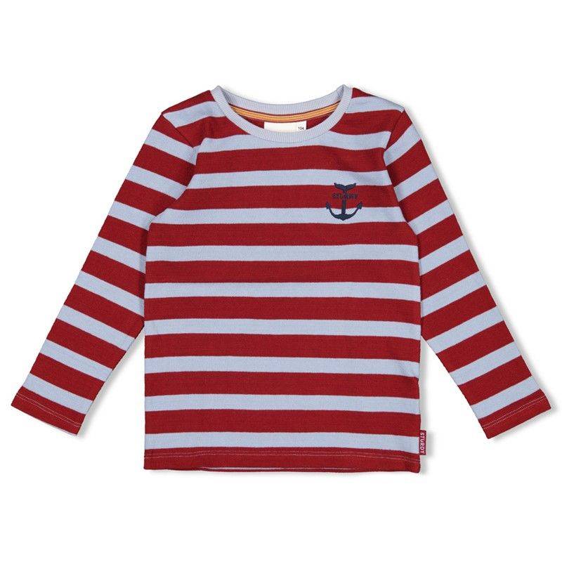 gerippte Longsleeve Junge Waves and whales bordeaux Winter Sturdy von Sturdy