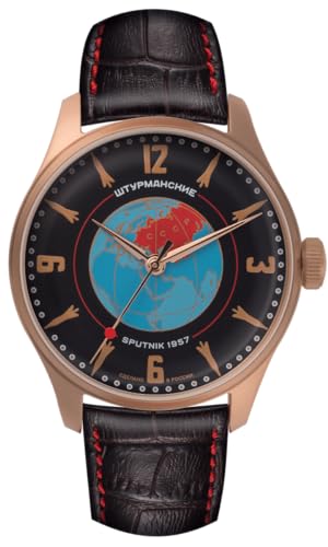 Sturmanskie Herren-Armbanduhr Heritage Sputnik 1957 Russische Mechanische Uhr Handaufzug Russland 2609/3739434 von Sturmanskie