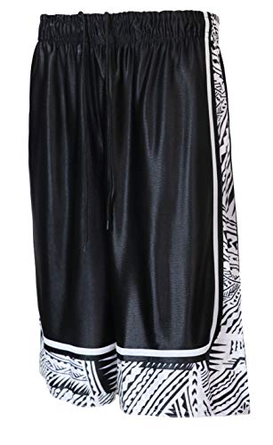 StyLeUp Herren Active Athletic Mesh Basketball Gym Shorts, Schwarz – Azteken, Größe XL, Schwarz - Aztekenmuster, XL StyLeUp Herren Active Athletic Mesh Basketball Gym Shorts, Schwarz – Azteken, Größe XL, Schwarz - Aztekenmuster, XL von StyLeUp
