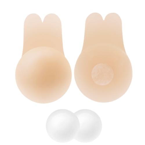 Stycizom Silikon Nipplepads Nipple Cover für Damen Wiederverwendbares Ultradünne Selbstkleb Unsichtbar Atmungsaktiv für Abendkleider von Stycizom