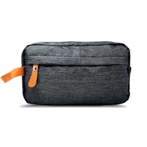 Kulturbeutel Herren & Kosmetiktasche Damen - Reisezubehör Handgepäck für Reise, Schwarz von Stycypel