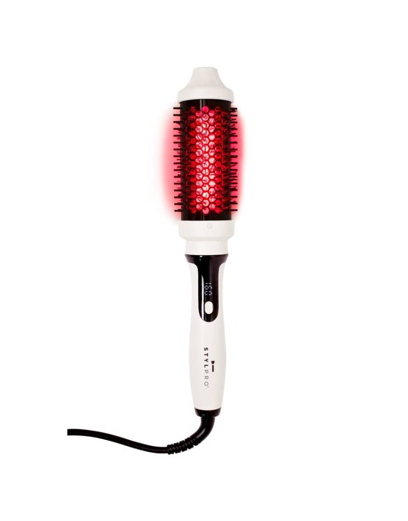 StylPro - Rote Infrarot-Wärmebürste-Weiß von StylPro