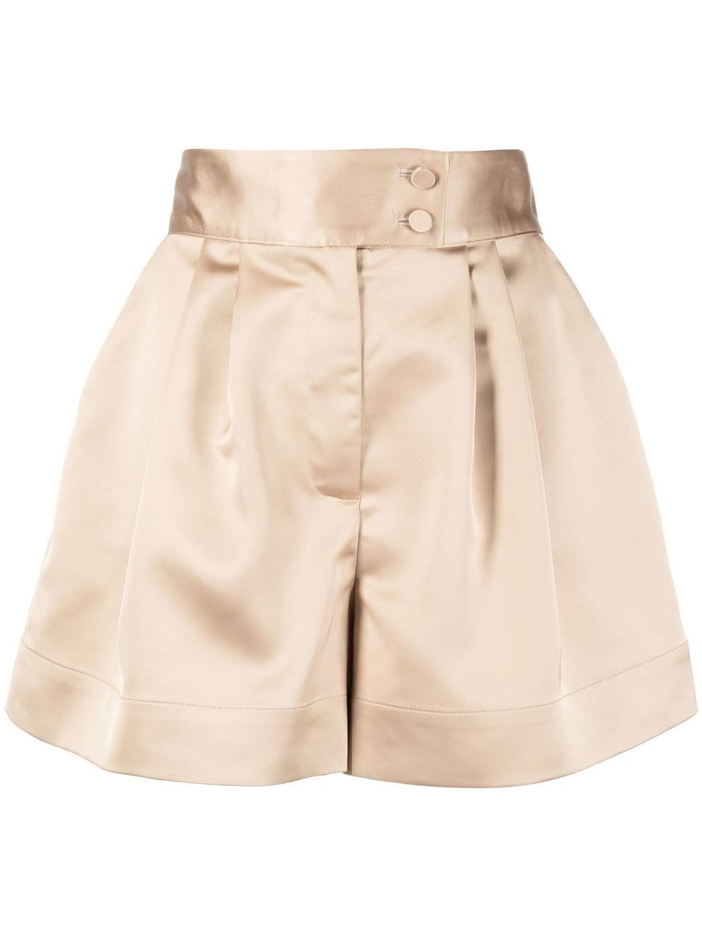 STYLAND Shorts mit Satin-Finish - Gold von STYLAND