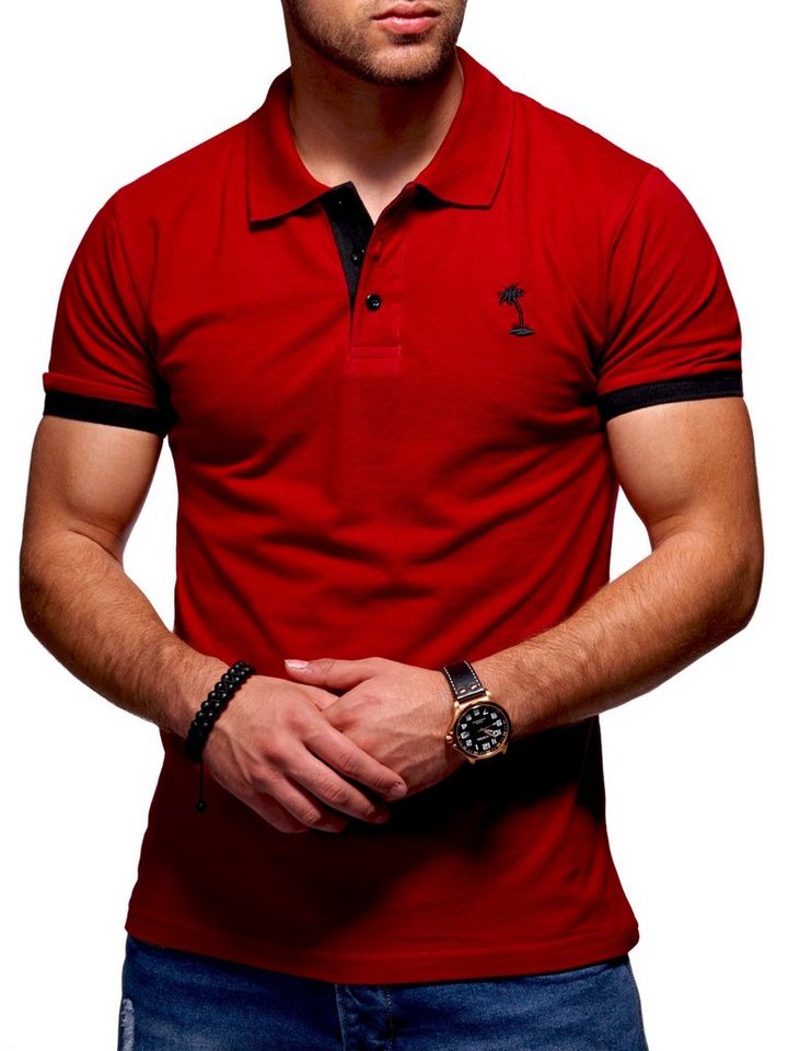 Style-Division Poloshirt SDLOSANG Basic Polo-Hemd von Style-Division