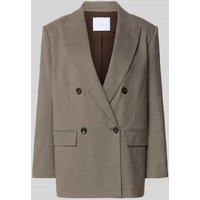 Style Icon Collection Blazer mit Mini-Karomuster - curated by Anouk Yve in Dunkelbraun, Größe 38 Style Icon Collection Blazer mit Mini-Karomuster - curated by Anouk Yve in Dunkelbraun, Größe 38 von Style Icon Collection