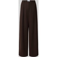 Style Icon Collection Weite Hose aus fließendem Stoff - curated by Anouk Yve in Dunkelbraun, Größe 34 Style Icon Collection Weite Hose aus fließendem Stoff - curated by Anouk Yve in Dunkelbraun, Größe 34 von Style Icon Collection