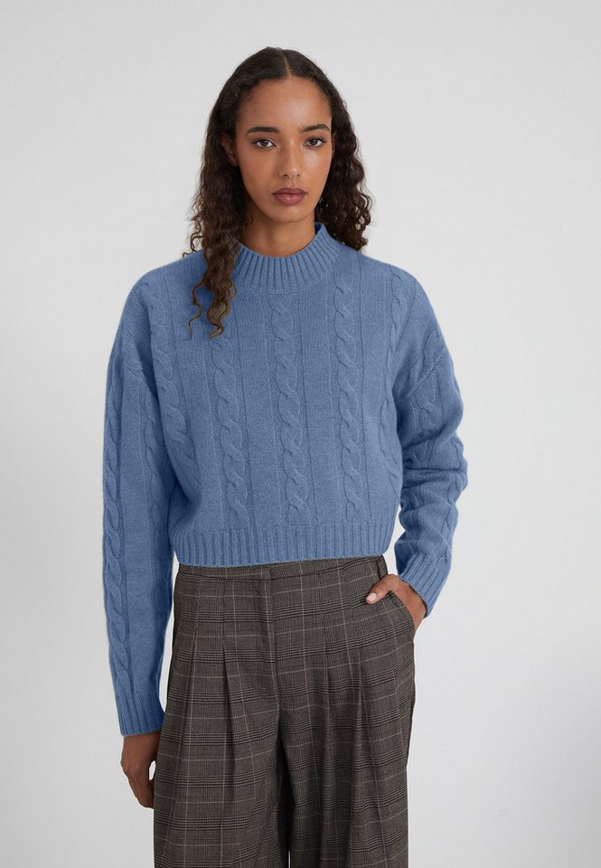 Style Republic Rollkragenpullover Merino- Kaschmir Gemisch OVERSIZED KURZER von Style Republic