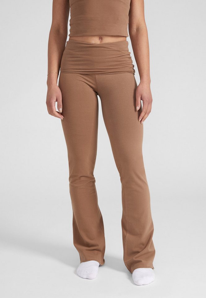 Style Republic Yogahose Freizeithose mit Foldover-Bund von Style Republic