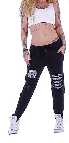 Damen Boyfriend Jogging Hose Baggy Jogpants BaggyPants Sommer-hose-n Blau-e Lila Khaki Lila Pump-hose-n Sport-Hose Jogging-hose-n Lauf -Hose-n Sport-Hose-n Freizeit-Hose-n Sprtlich-e Gr Größe von Style-Station