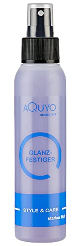 Style & Care Glanzfestiger starker Halt (100ml) | Haarfestiger zum formen und stylen der Haare | Sprühfestiger gibt Glanz und Halt | Haar Spray ohne Silikone & Parabene von Style & Care