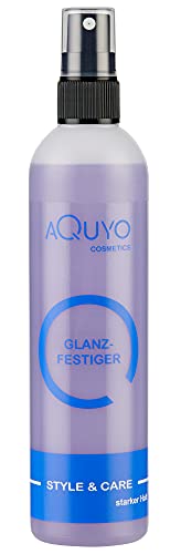 Style & Care Glanzfestiger starker Halt (200ml) | Haarfestiger zum formen und stylen der Haare | Sprühfestiger gibt Glanz und Halt | Haar Spray ohne Silikone & Parabene von Style & Care