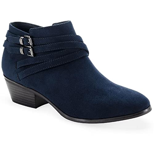 Style & Co. Damen Willow gepolsterte Innensohle mit Schnalle, Navy Mc, 37.5 EU Style & Co. Damen Willow gepolsterte Innensohle mit Schnalle, Navy Mc, 37.5 EU von Style & Co.