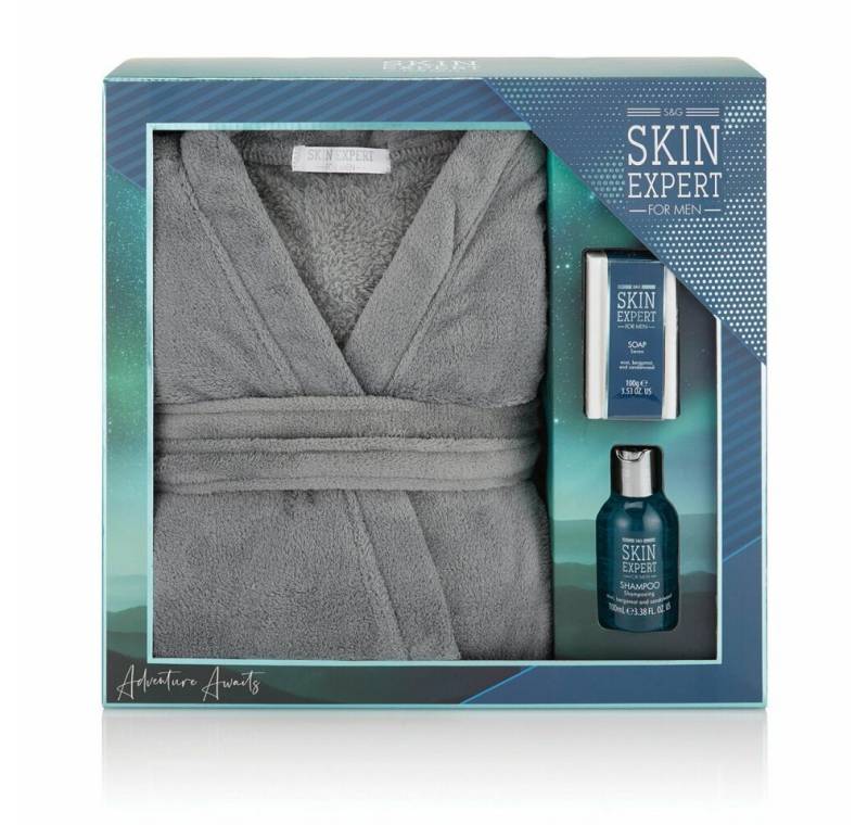 Style & Grace Haarshampoo Skin Expert For Him Robe Gift Set 100ml Shampoo von Style & Grace