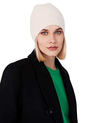 Style & Republic 100% Kaschmir Beanie fein gerippt in versch. Farben von Style & Republic