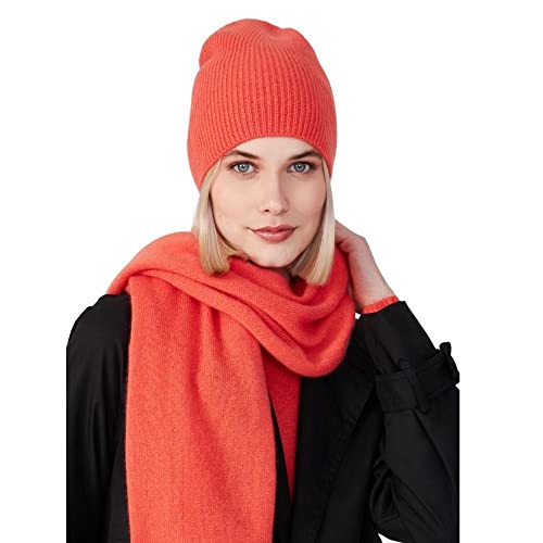 Style & Republic 100% Kaschmir Beanie fein gerippt in versch. Farben von Style & Republic