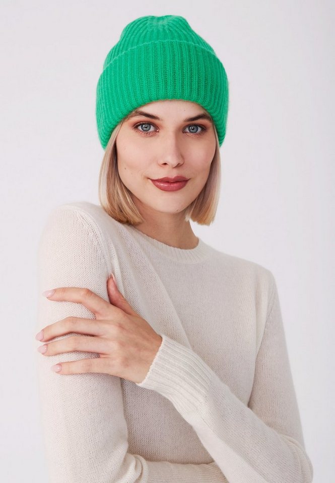 Style & Republic Beanie Style Republic Kaschmir Chunky Beanie Damen mit breitem Umschlag von Style & Republic