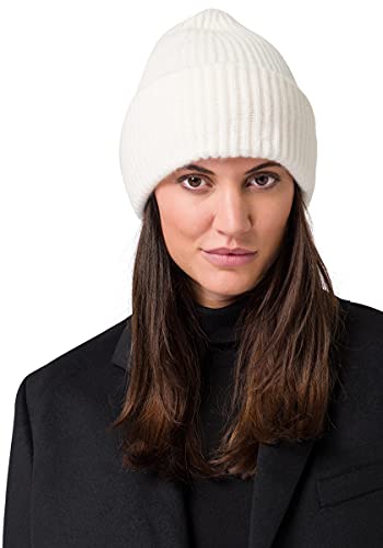 Style & Republic Kaschmir Mütze-Beanie Damen aus 100% Cashmere - Dein kuscheliger Premium Beanie für stilvolle Herbst- & Winter-Momente - Beige von Style & Republic